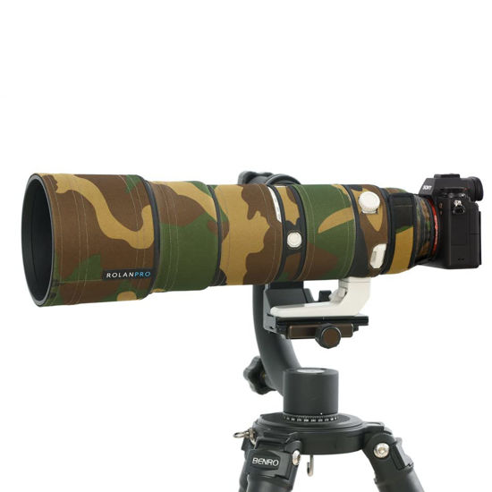 Picture of Rolanpro Camoflage Lens Cover for Sony FE 200-600mm F5.6-6.3 G OSS Coat Lens Protective Sleeve Case-#6 Waterproof