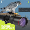 Picture of Big Mike’s High-Power 500mm/1000mm f/8 Manual Telephoto Lens for Nikon DSLR, Black