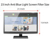 Picture of Anti Blue Light Screen Filter for 23 Inches Widescreen Desktop Monitor, Blocks Excessive Harmful Blue Light, Reduce Eye Fatigue and Eye Strain