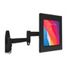 Picture of Mount-It! Anti-Theft Tablet Kiosk Wall Mount Compatible with iPad 10, 9, 8, iPad Pro 10.5, iPad Air 10.5, Locking Kiosk for iPad, Steel Full Motion Wall Mounted Kiosk, Black