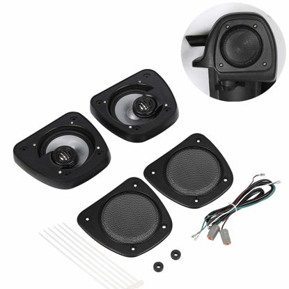 Picture of TCMT Audio Lower Fairing Speakers Kit Fits for Harley Touring Electra Glide Road Glide Street Glide Tri Glide Ultra Classic 2006-2013