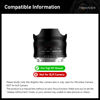 Picture of 7.5mm F2.8 Ultra Wide-Angle Fisheye Manual Focus APS-C Mirrorless Camera Lens, Fit for Fuji XF