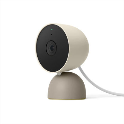 Picture of Google Nest Security Cam (Wired) - 2nd Generation - Linen, 1080p, Motion Only