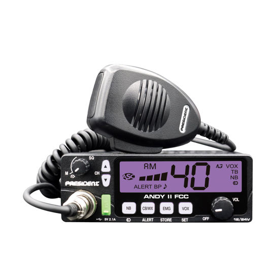 Picture of PRESIDENT ELECTRONICS Andy II FCC CB Radio