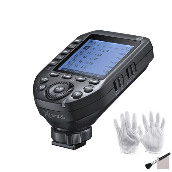 Picture of Godox XPROII-S 2.4G Wireless Flash Trigger Transmitter TTL Autoflash 1/8000s HSS Large LCD Screen 32 Channels 16 Groups Replacement for Sony Cameras