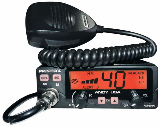 Picture of President Andy Original CB Radio (Note: New Version Andy II Available)