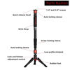 Picture of IFOOTAGE Cobra 3 A180T,Camera Monopod with Tripod Base,Aluminum Professional Video Monopod,Suitable for SLR Cameras and Camcorders(71")