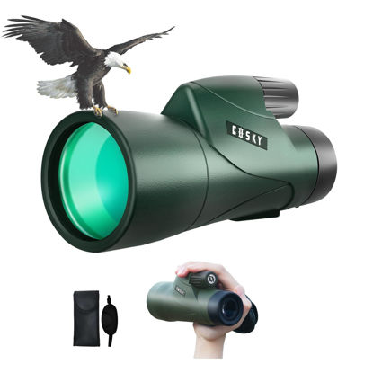 Picture of Gosky Piper Monocular Telescope, Monocular for Adult,monocular for Adult Hight Power,Monocular Suitable for Bird Watching Hunting Wildlife Hiking Traveling