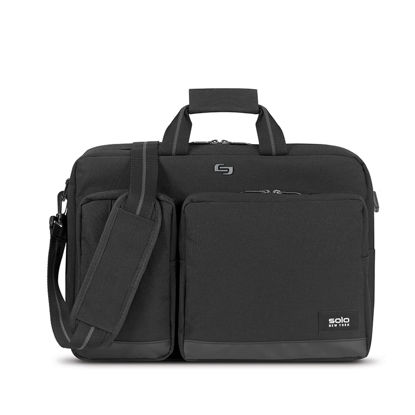 Picture of Solo New York Duane Hybrid Convertible Briefcase, Black