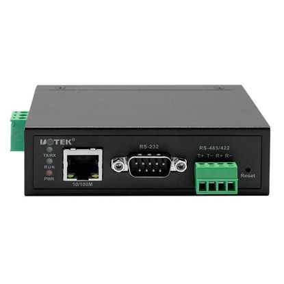 Picture of UOTEK Industrial 10/100M TCP/IP to 1-Port RS-232/485/422 Serial Device Server UT-6801A