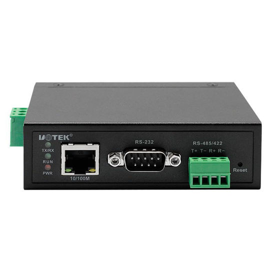 Picture of UOTEK Industrial 10/100M TCP/IP to 1-Port RS-232/485/422 Serial Device Server UT-6801A