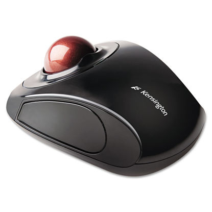 Picture of Kensington Orbit Wireless Trackball Black/Red Kmw72352