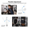 Picture of Selens Wall Mount Ring Light 39.37''/100cm with 180° Swivel Boom Arm for Beauty Salons, Barber, Tattoo, Live Streaming, Recording, White