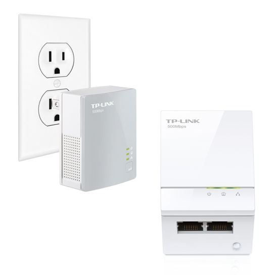 Picture of TP-Link AV500 2-Port Powerline Starter Kit, Up to 500Mbps (TL-PA4026 KIT)