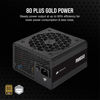 Picture of CORSAIR RM650 80 Plus Gold Fully Modular Low-Noise ATX 650 Watt Power Supply - NA - Black