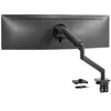 Picture of VIVO Heavy Duty Aluminum Ultrawide Monitor Arm for 49 inch Screens up to 44 lbs, Premium Desk Mount Monitor Stand Designed for Samsung Odyssey G9 and More, Max VESA 100x100, Black, STAND-V100E