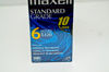 Picture of Maxell 10pk VHS Cassette Standard Grade T-120, 6 Hour - 10 Pack