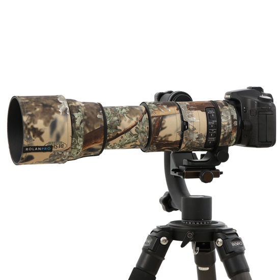 Picture of ROLANPRO Camouflage Lens Cover for Sigma 150-600mm F5-6.3 DG OS HSM Contemporary Coat Lens Protective Sleeve Case-#14 Waterproof