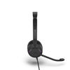 Picture of Jabra Evolve2 30 MS Wired Headset, USB-C, Stereo, Black - Lightweight, Portable Telephone Headset with 2 Built-in Microphones - Work Headset with Superior Audio and Reliable Comfort