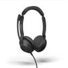 Picture of Jabra Evolve2 30 MS Wired Headset, USB-C, Stereo, Black - Lightweight, Portable Telephone Headset with 2 Built-in Microphones - Work Headset with Superior Audio and Reliable Comfort