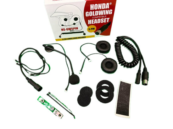 Picture of Honda Goldwing Compatible 5-PIN Headset including Lower Cord