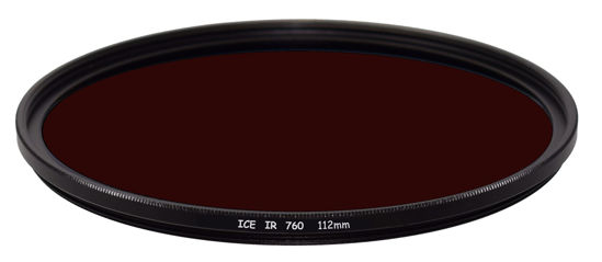 Picture of ICE IR 112mm Slim Filter Infrared Infra-Red 760HB 760nm 760 Optical Glass 112