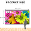 Picture of 200 Inch Large Projector Screen, Japard, 16:9 4K Full HD 3D, Front/Rear Projection, Foldable, Hanging Indoor Outdoor, Office School Home Theater Portable Travel Movie Screen