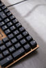 Picture of Cherry KC 200 MX Mechanical Office Keyboard with New MX2A switches. Modern Design with Metal Plate Frame. (Bronze W/MX2A Brown Switch)