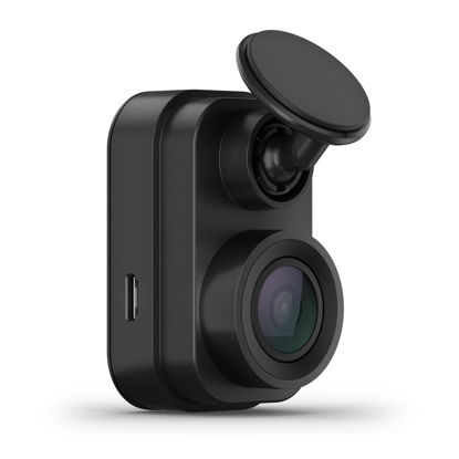 Picture of Garmin 010-02504-00 Dash Cam Mini 2, Tiny Size, 1080p and 140-degree FOV, Monitor Your Vehicle While Away w/ New Connected Features, Voice Control, Black