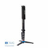 Picture of Benro Aluminum 4 Series Flip-Lock Monopod w/ 3-Foot Articulating Base (A48FD),Black