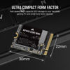 Picture of Corsair MP600 CORE Mini 1TB M.2 NVMe PCIe x4 Gen4 2 SSD - M.2 2230 - Up to 5,000MB/sec Sequential Read - High-Density QLC NAND - Great for Steam Deck, ASUS ROG Ally, Microsoft Surface Pro - Black