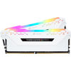 Picture of Corsair Vengeance RGB Pro 32GB (2x16GB) DDR4 3200 (PC4-25600) C16 Desktop memory - White (CMW32GX4M2E3200C16W)