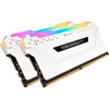 Picture of Corsair Vengeance RGB Pro 32GB (2x16GB) DDR4 3200 (PC4-25600) C16 Desktop memory - White (CMW32GX4M2E3200C16W)