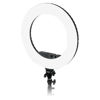 Picture of Fotodiox Selfie Starlite Vlog Light w/Stand - 18in Bi-Color Dimmable LED Ring Light with 5.5ft Light Stand for Portrait, Photography, Makeup, YouTube, Live Streaming Video and More