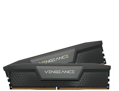 Picture of CORSAIR VENGEANCE DDR5 RAM 32GB (2x16GB) 5200MHz CL40 Intel XMP iCUE Compatible Computer Memory - Black (CMK32GX5M2B5200C40)