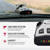 Picture of Cobra RAD 350 Laser Radar Detector - Long Range, False Alert Filter, OLED Display, Black