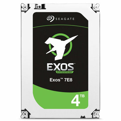 Picture of Seagate ST4000NM0115 4TB Exos 7E8 SATA 6 Gb/s Enterprise NAS HDD (New with Warranty) 512e 128MB 3.5 Inch 7200 RPM Hard Drive