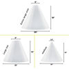 Picture of Exzycke 3PCS Original Design 360 Light Cone Photo Light Flash Diffuser for Small Product, Diffusion Photography Shooting Reflective, Alternative to Photo Box for Jelwery Cosmestics