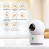 Picture of AOSU 4MP Security Camera Indoor - 2.5K Baby Monitor Pet Camera 360° for Home Security, WiFi Camera with 5/2.4 GHz Wi-Fi Router, One-Touch Call, Smart Motion Tracking (2 Pack)