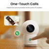 Picture of AOSU 4MP Security Camera Indoor - 2.5K Baby Monitor Pet Camera 360° for Home Security, WiFi Camera with 5/2.4 GHz Wi-Fi Router, One-Touch Call, Smart Motion Tracking (2 Pack)