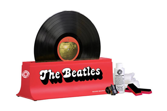 Picture of Spin-Clean® Vinyl Record Washer | Beatles Red Limited-Edition | Vinyl Record Cleaner | Perfect for 33, 48 & 78 RPM