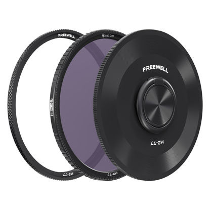 Picture of Freewell 77mm Natural Density ND8 (3 f-Stops) ND0.9 Camera Filter Compatible with M2 Series