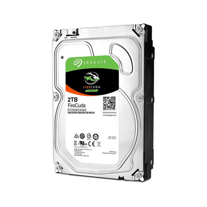 Picture of Seagate FireCuda 2TB Solid State Hybrid Drive Performance SSHD - 3.5 Inch SATA 6Gb/s Flash Accelerated for Gaming PC Desktop (ST2000DX002)