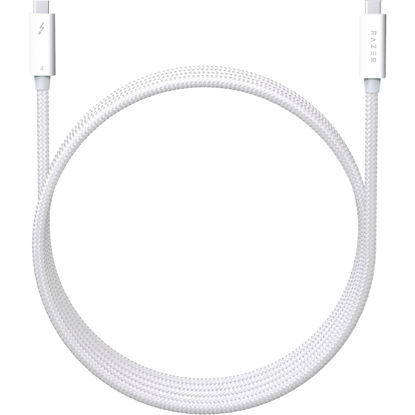 Picture of Razer Thunderbolt 4 Cable (2.0m / 6.56ft): Up to 40 Gigabits Per Second - Up to 8K Resolutions - Up to 100W Charging - Compatible with Windows PC/Mac/Thunderbolt 3 Devices - White