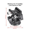 Picture of SUNWAYFOTO DT-03S Tilt Head for Monopod and Tripod 33lbs(30KG) Load Capacity