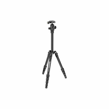 Picture of Manfrotto Element Traveller Small 5-Section Aluminum Tripod with Ball Head, Black