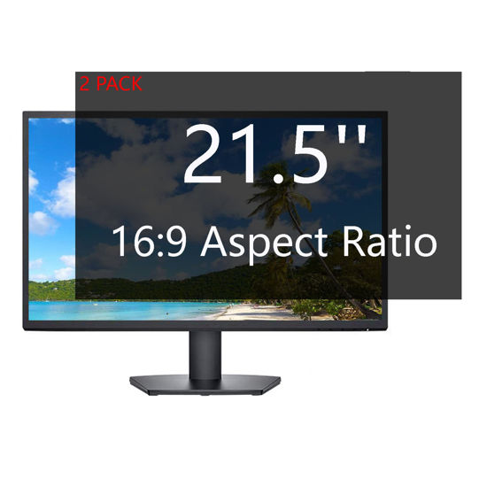 Picture of 21.5 Inch Privacy Screen for Monitor [2 Pack] Computer Protector Widescreen Monitor 16:9 Aspect Ratio with Hp Dell Acer Asus Samsung LG ViewSonic Sceptre AOC Koorui BenQ and More