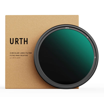 Picture of Urth 82mm ND2-400 Variable ND Lens Filter - 1-8.6 Stop Range, Ultra-Slim 20-Layer Nano-Coated Neutral Density Filter for Cameras