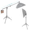 Picture of Neewer 13feet/390cm Two Way Rotatable Aluminum Adjustable Tripod Boom Light Stand with Sandbag for Studio Photography Video