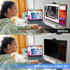 Picture of Mamol 24 Inch Computer Privacy Screen Filter for 16:9 Aspect Ratio Widescreen Monitor - Removable Computer Screen Privacy Shield and Anti Glare Blue Light Filter, Anti-Scratch Screen Protective Film